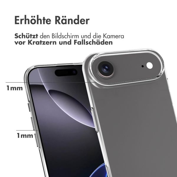 Accezz Clear TPU Backcover Apple iPhone Air - Transparent