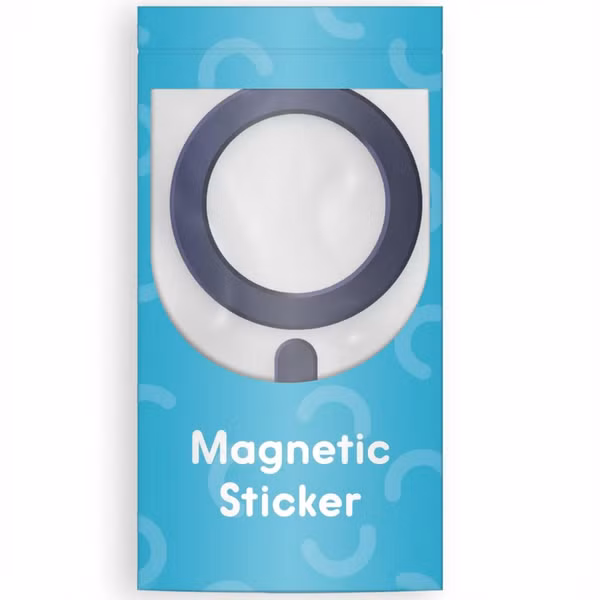 imoshion MagSafe-Aufkleber mit Installationshilfe - Schwarz