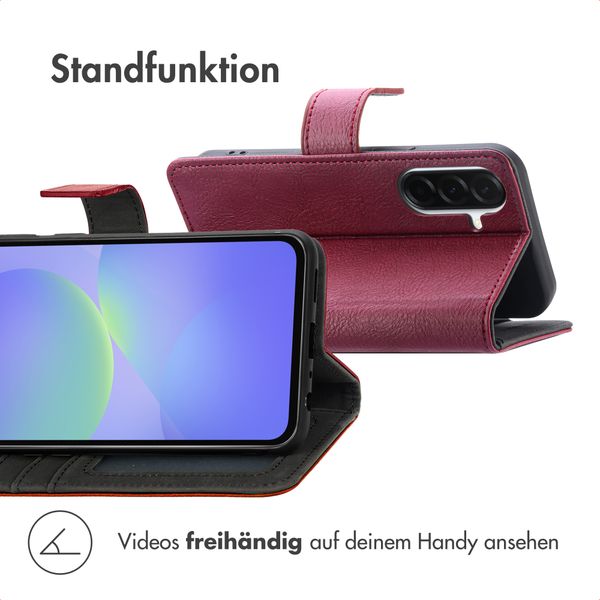 imoshion Luxuriöse Klapphülle Samsung Galaxy A37 (5G) - Bordeaux
