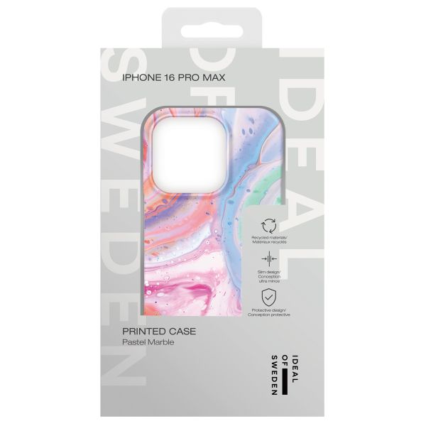 iDeal of Sweden Fashion Back Case Apple iPhone 16 Pro Max - Pastel Marble