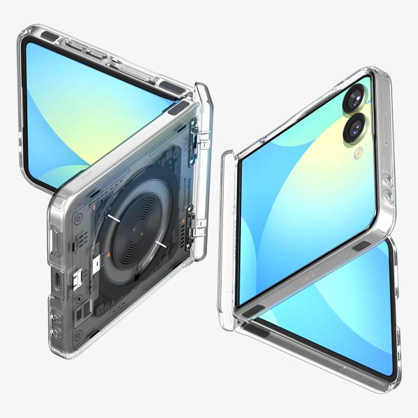 Spigen Ultra Hybrid Pro MagFit Backcover Samsung Galaxy Z Flip 7 - Neo One