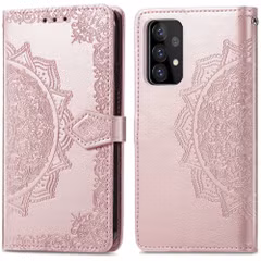 imoshion Mandala Klapphülle Samsung Galaxy A52(s) (5G/4G) - Rosé gold