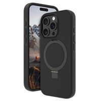 dbramante1928 Iceland Ultra D3O Back Cover mit MagSafe Stand Apple iPhone 16 Pro - Schwarz