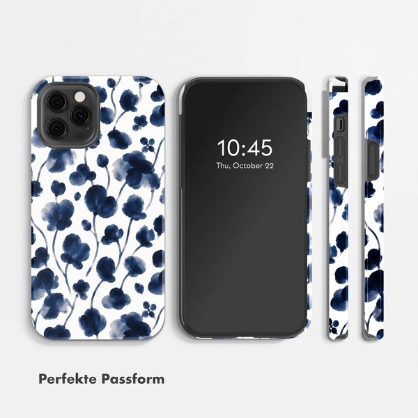 Selencia Vivid Back Cover Apple iPhone 12 (Pro) - Midnight Blossom
