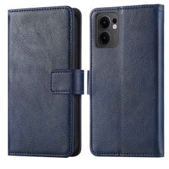 imoshion Luxuriöse Klapphülle Oppo Reno 13 F - Dunkelblau