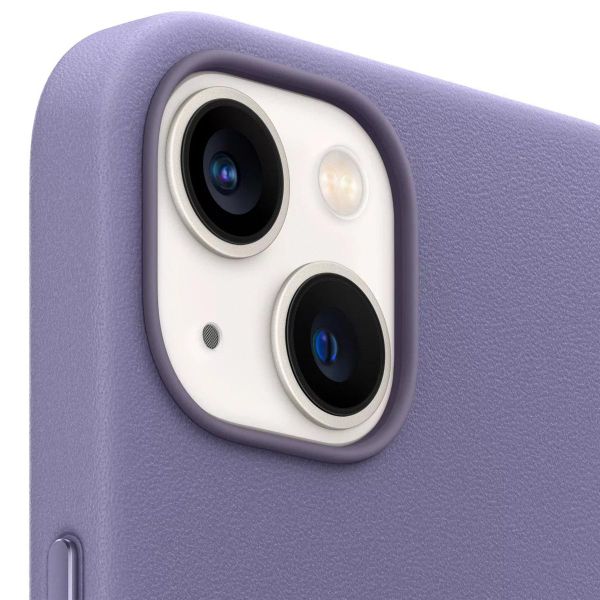 Apple Leder-Case MagSafe iPhone 13 - Wisteria