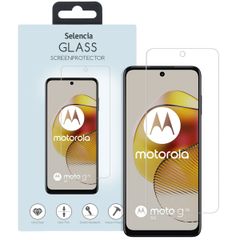 Selencia Screen Protector aus gehärtetem Glas Motorola Moto G73