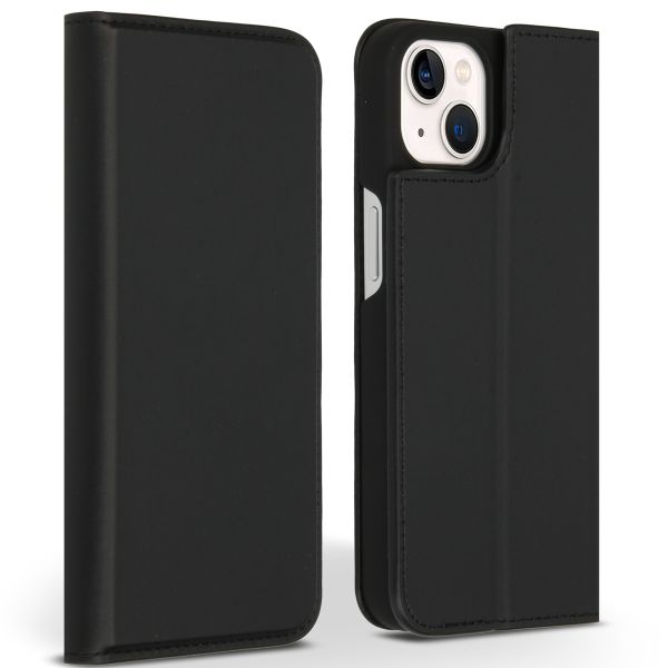 Accezz Premium Leather Slim Klapphülle Apple iPhone 13 - Schwarz