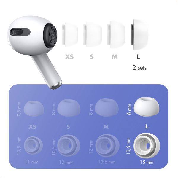 imoshion Silikontips 2-pack Apple AirPods Pro 1 / 2 - L