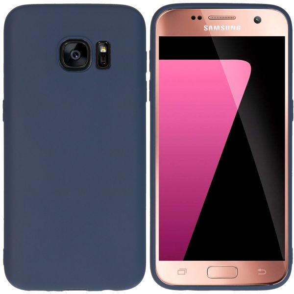 imoshion Color TPU Hülle für das Samsung Galaxy S7 - Dunkelblau