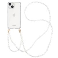 imoshion Back Cover mit Band + Armband iPhone 13 - Perlenherzen