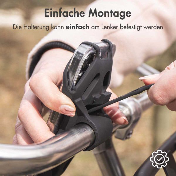 imoshion Handyhalterung für das Fahrrad – universell – schwarz