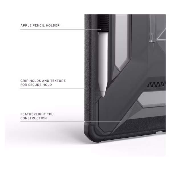 UAG Scout Klapphülle Apple iPad Air 11 Zoll (2026) M4 / (2025) M3 / (2024) M2 - Ash