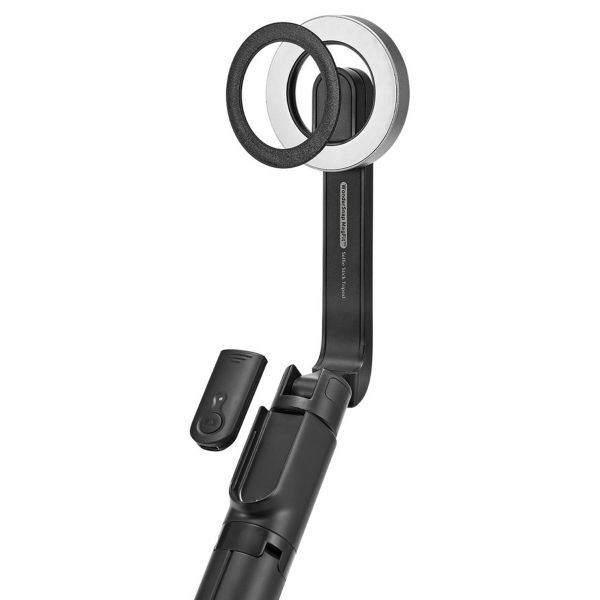 Spigen MagSafe Stativ Selfie-Stick - mit Fernbedienung - Universal - 120CM - Schwarz