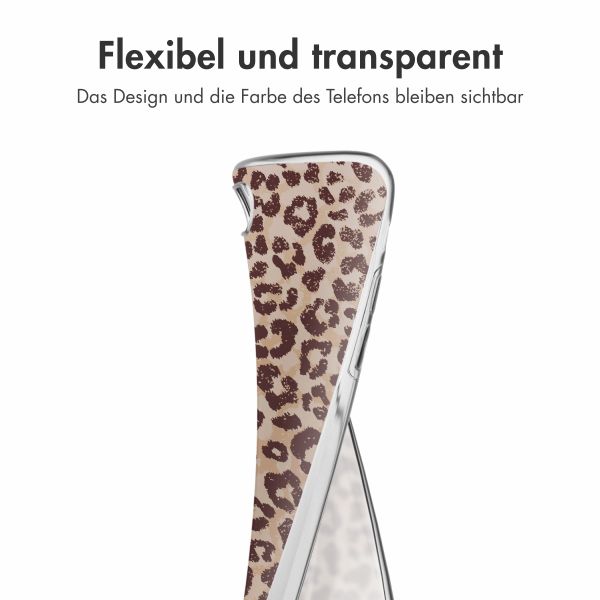 imoshion  Design Hülle für das iPhone SE (2022 / 2020) / 8 / 7 - Leopard Mood