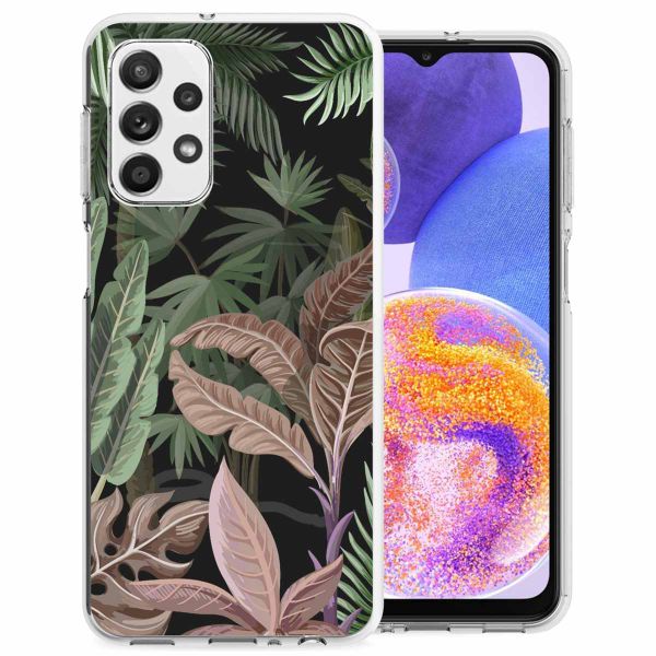 imoshion Design Hülle für das Samsung Galaxy A23 (5G) - Dark Jungle