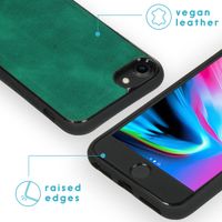 imoshion Entfernbare 2-1 Luxus Klapphülle Apple iPhone SE (2020/2022) / 8 / 7 - Dunkelgrün