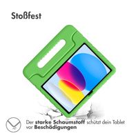 imoshion Schutzhülle mit Handgriff kindersicher Apple iPad 11 (2025) 11 Zoll / iPad 10 (2022) 10.9 Zoll - Grün