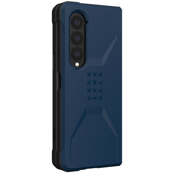 UAG Civilian Backcover für das Samsung Galaxy Z Fold 4 - Blau