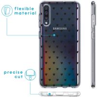 imoshion Design Hülle Samsung Galaxy A50 / A30s - Herzen - Schwarz