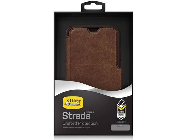 OtterBox Strada Klapphülle Braun für das iPhone Xs Max