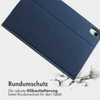 Accezz Classic Klapphülle Apple iPad Mini 7 (2024) / iPad Mini 6 (2021) - Dunkelblau