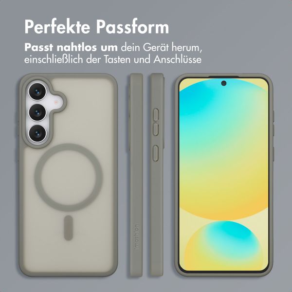 imoshion Color Guard Back Cover mit MagSafe Samsung Galaxy S25 FE - Grau
