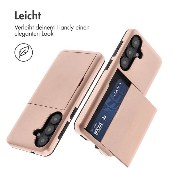 imoshion Backcover mit Kartenfach Samsung Galaxy S26 - Rose Gold