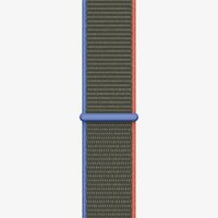 Apple Sport Loop Armband für das  Apple Watch Series 1 t/m 9 / SE (38/40/41 mm) | Series 10 / 11 (42 mm) - Olive