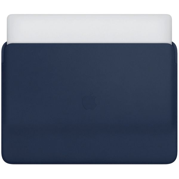 Apple Leather Sleeve für das MacBook Pro 16 Zoll - Midnight Blue