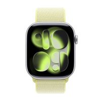 Apple Sport Loop Armband für das  Apple Watch Series 1 - 9 / SE (38/40/41 mm) | Series 10 / 11 (42 mm) - Neon Yellow