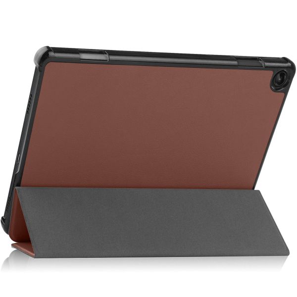 imoshion Trifold Klapphülle für das Lenovo Tab M10 (3rd gen) - Braun