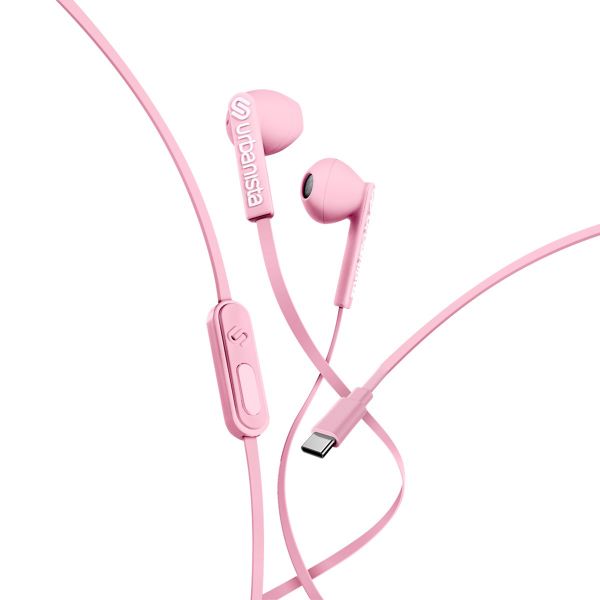 Urbanista San Francisco - Kopfhörer - Verdrahtete Kopfhörer - USB-C-Anschluss - Blossom Pink