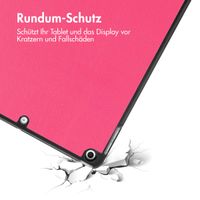 imoshion Design Trifold Klapphülle iPad 9 (2021) 10.2 Zoll / iPad 8 (2020) 10.2 Zoll / iPad 7 (2019) 10.2 Zoll - Dusty Rose