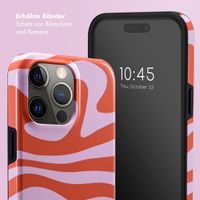 Selencia Vivid Back Cover Apple iPhone 15 Pro Max - Dream Swirl Pink