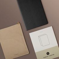 Selencia Riva Klapphülle Samsung Galaxy Tab S11 - Schwarz