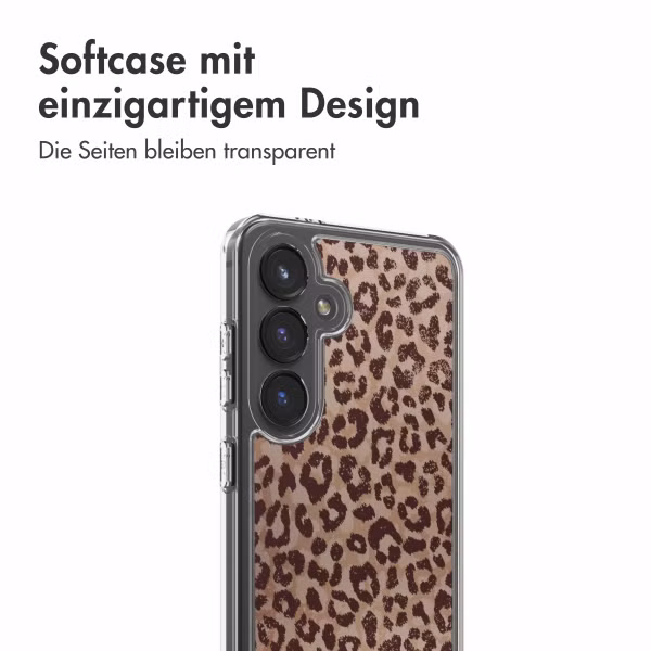 imoshion Design Hülle Samsung Galaxy S24 - Leopard Mood