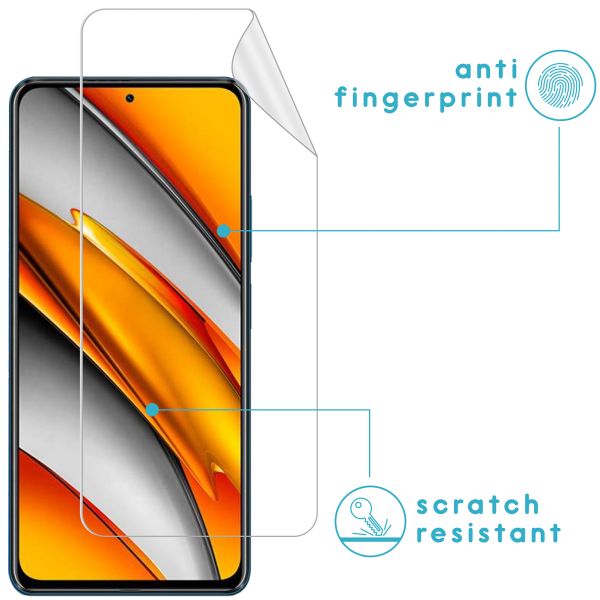 imoshion Displayschutz Folie 3-Pack Xiaomi Poco F3