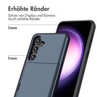 imoshion Backcover mit Kartenfach Samsung Galaxy S24 - Dunkelblau