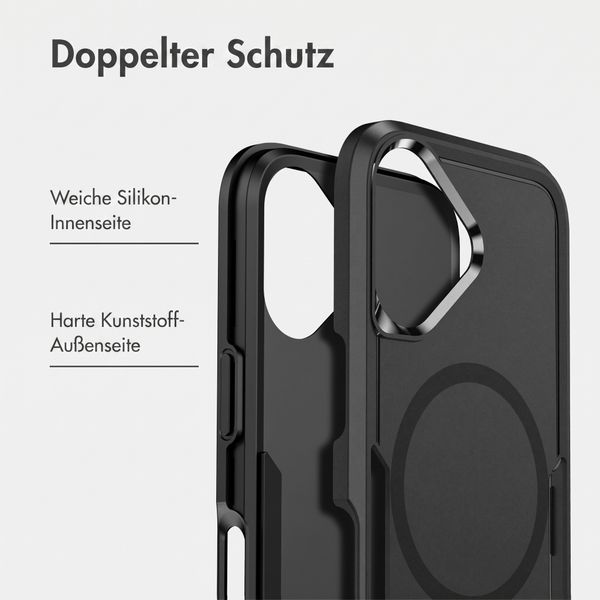 imoshion Backcover mit MagSafe Apple iPhone 16 - Schwarz