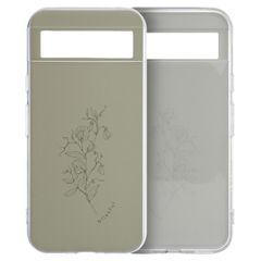 imoshion Design Hülle Google Pixel 8a - Floral Green