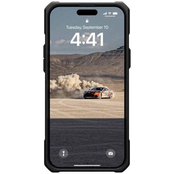 UAG Monarch Backcover für das iPhone 15 Plus - Carbon Fiber