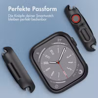 imoshion Full Cover Hard Case Apple Watch 4 / 5 / 6 / SE - 44 mm - Schwarz