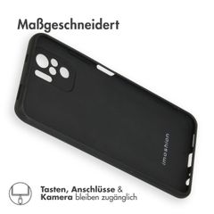 imoshion TPU Color Cover Xiaomi Redmi Note 10 (4G) / Note 10S - Schwarz