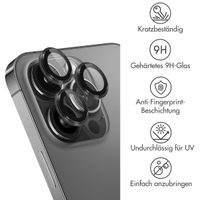 imoshion ﻿2er-Pack Objektivschutz für Kamera für das Apple iPhone 13 Pro / 13 Pro Max - Schwarz
