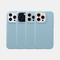 imoshion Texture Backcover Apple iPhone 16 Pro - Hellblau