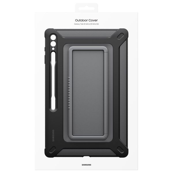 Samsung Original Outdoor Cover für das Galaxy Tab S10 Ultra / Tab S9 Ultra - Schwarz