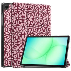 imoshion Design Trifold Klaphülle Samsung Galaxy Tab A11 Plus - Bloom Love Blush