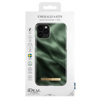 iDeal of Sweden Emerald Satin Fashion Back Case iPhone 11 Pro