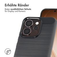 imoshion Brushed Back Cover Oppo Reno15 Pro (5G) - Schwarz